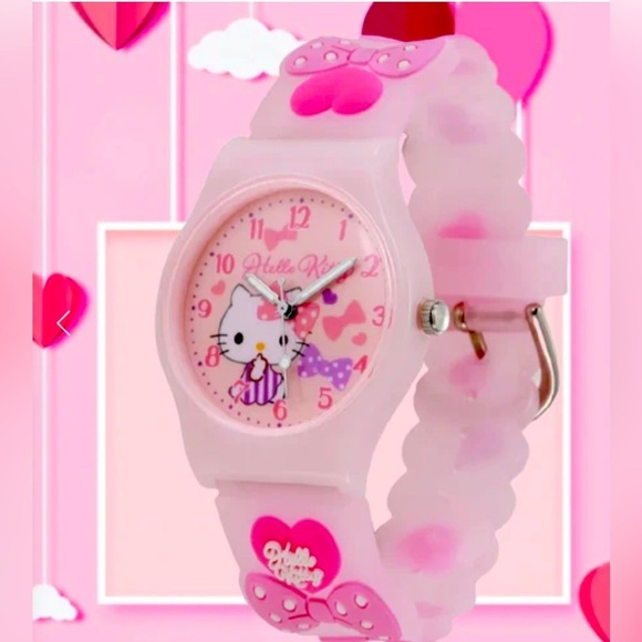 Hello Kitty Accessories - 🆕Sanrio Hello  Kitty 3D silicone watch for kids or adults 🩷💕🩷💕